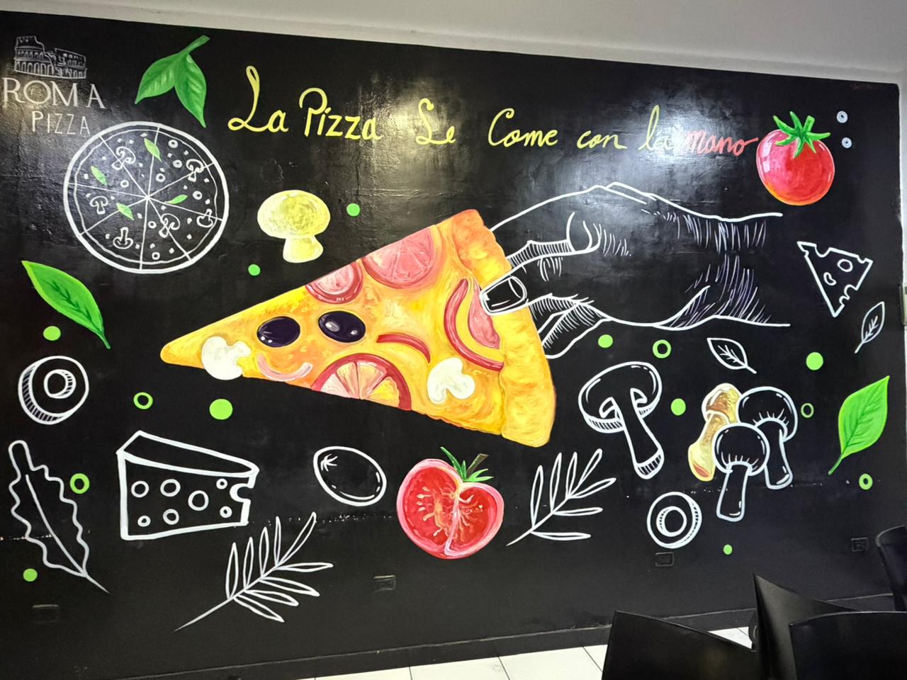 Portada de Roma pizza