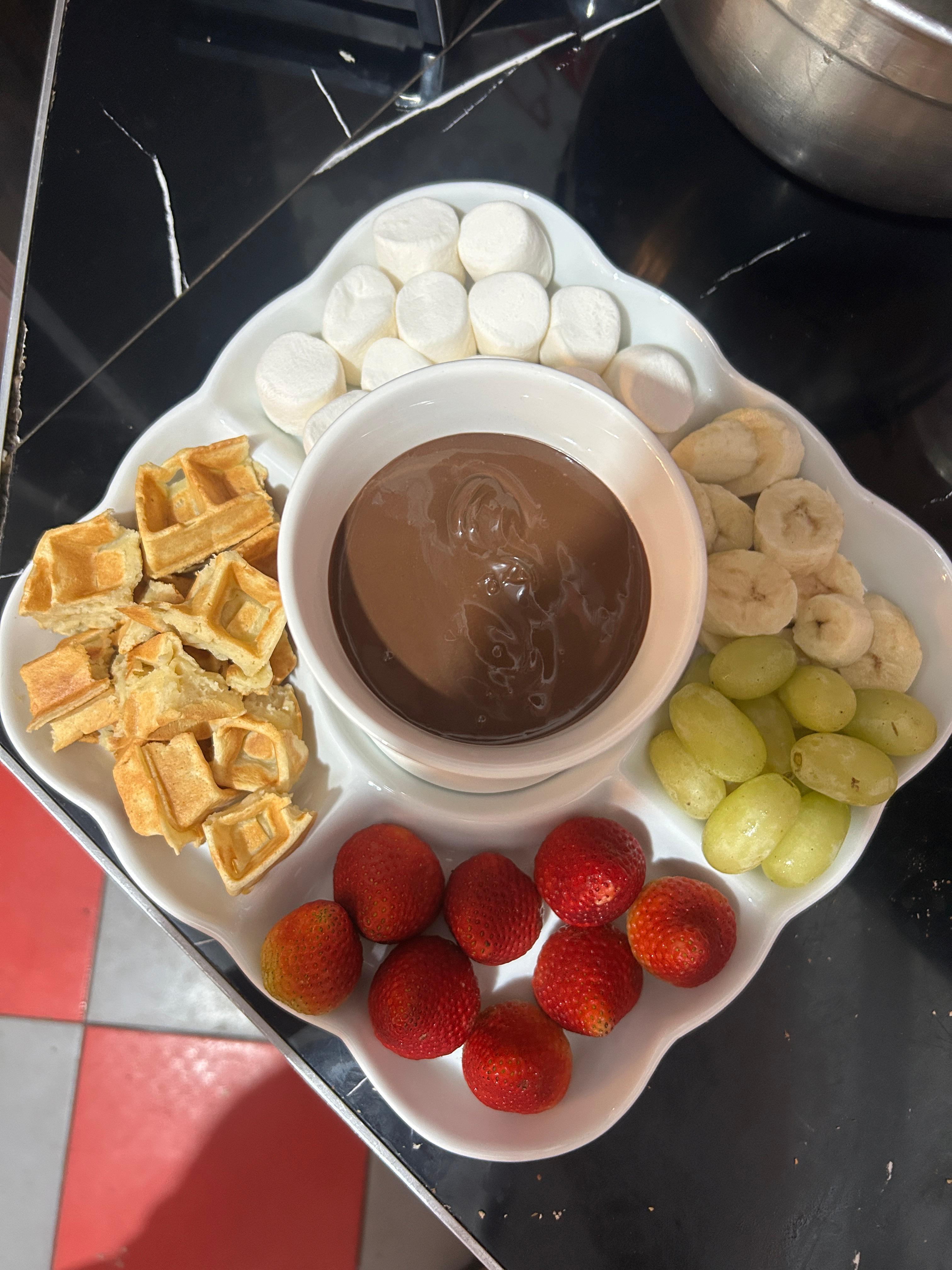 Fondue dulce