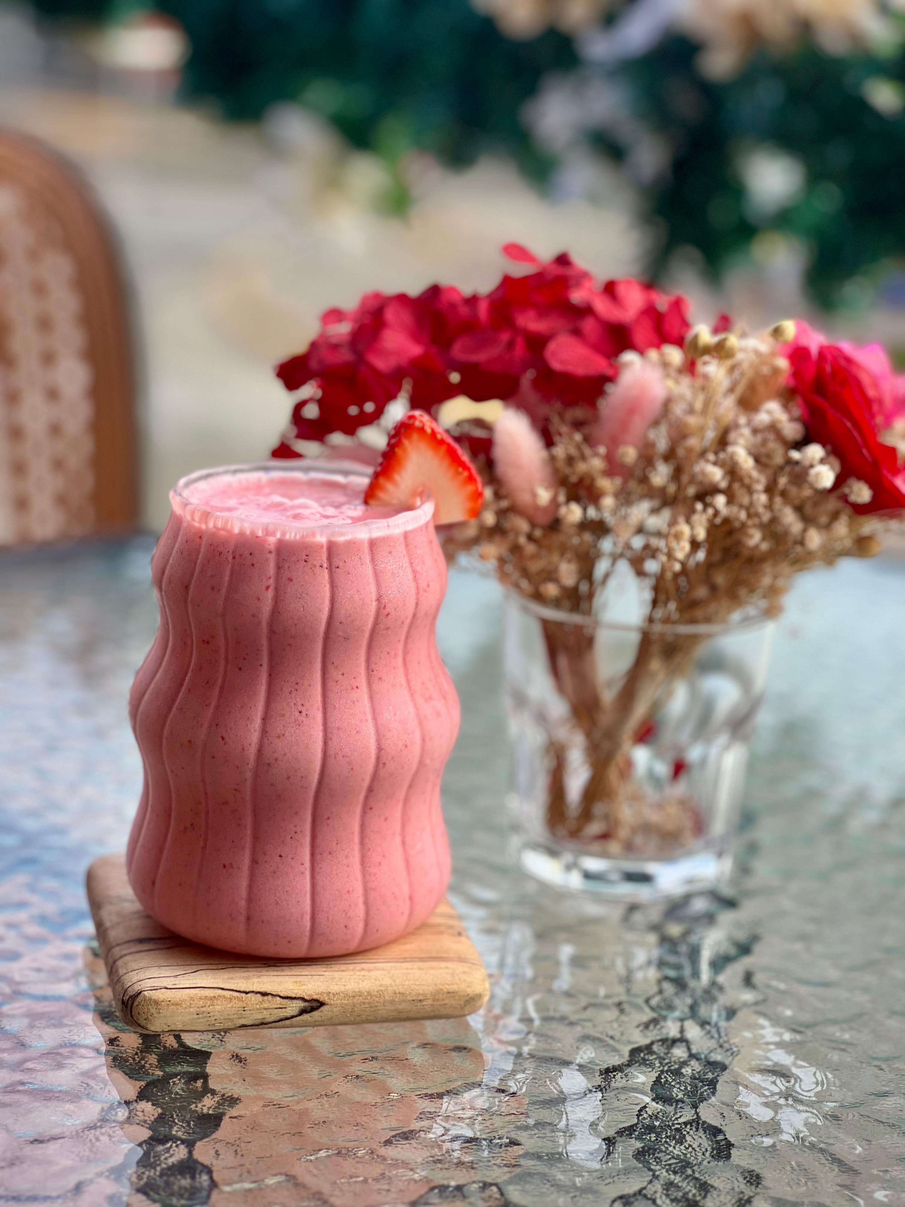 Batido de fresa 