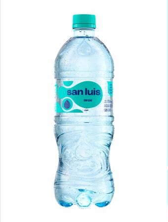 Agua mineral sin gas