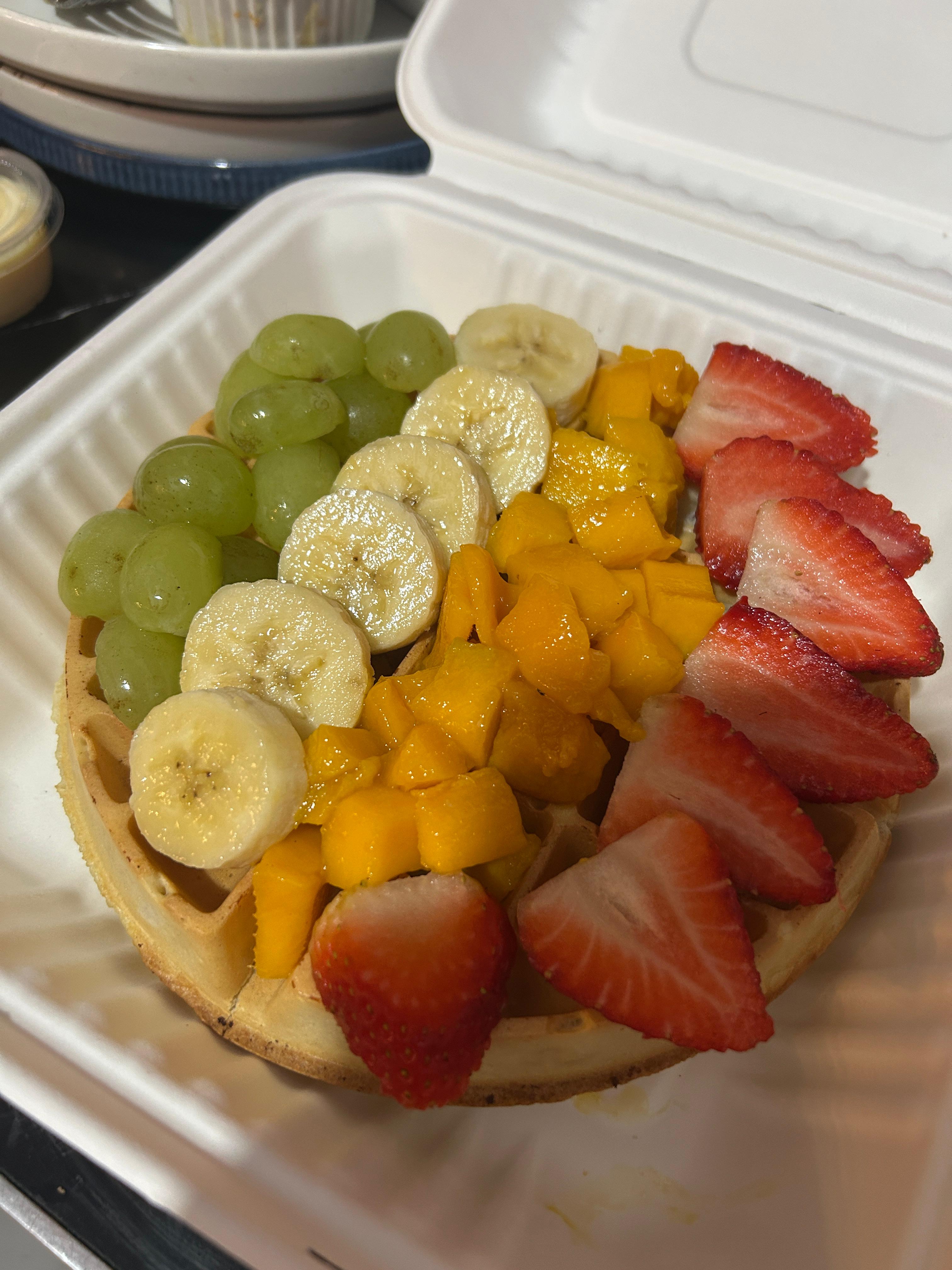 Waffle tropical