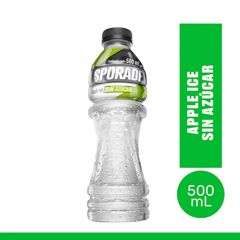 Sporade Manzana Sin Azucar