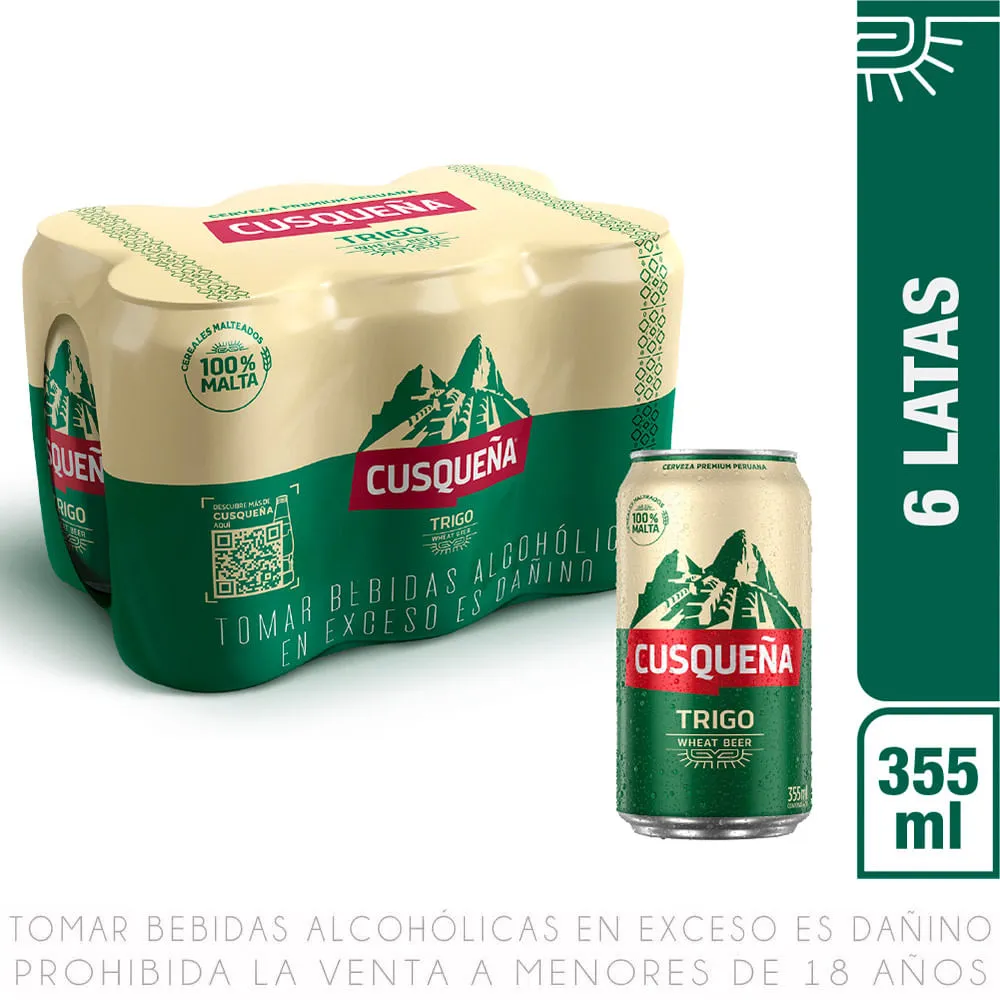 Six Pack Cusqueña Trigo