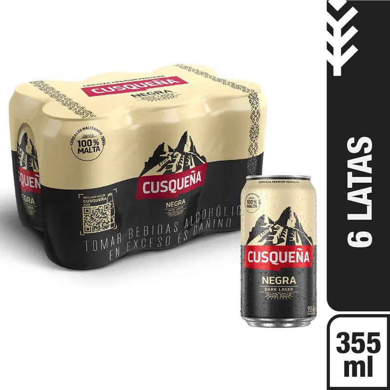 Six Pack Cusqueña Negra
