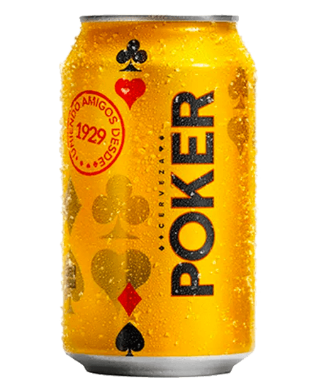 Cerveza Poker Lata