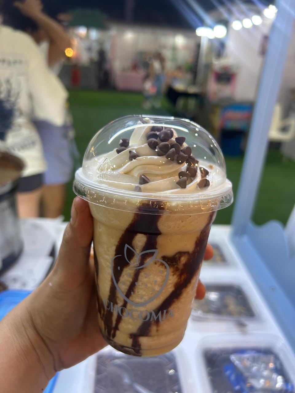 Frappe de café