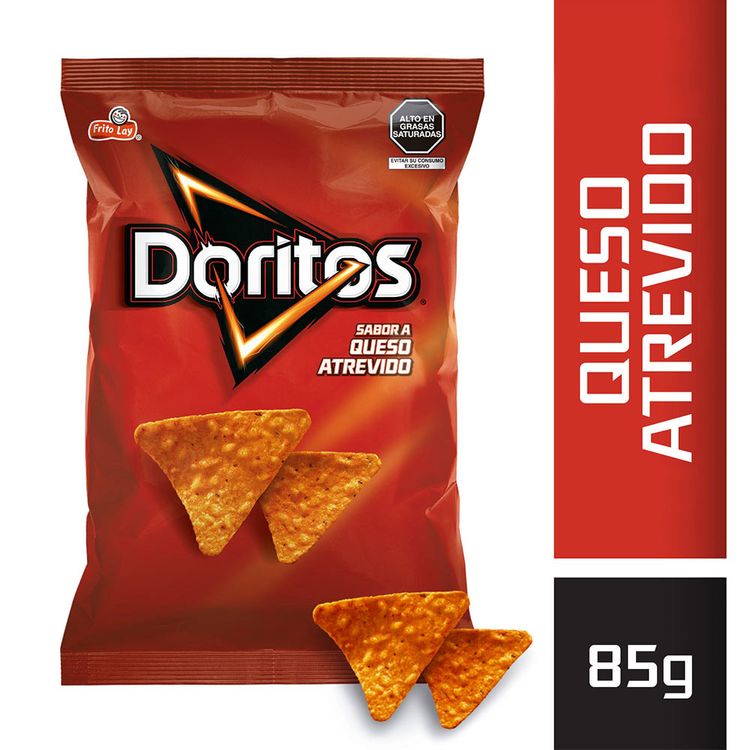 DORITOS QUESO ATREVIDO 85 GR