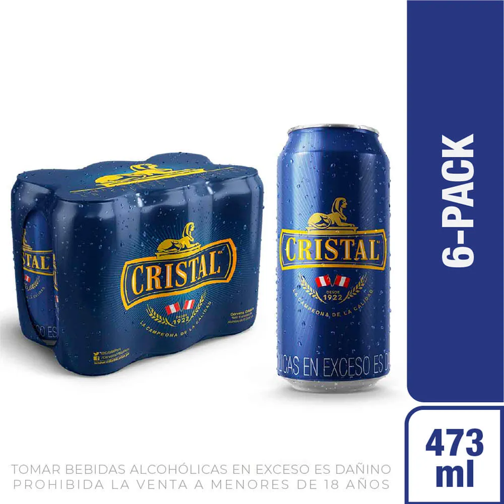 CRISTAL 473 ML