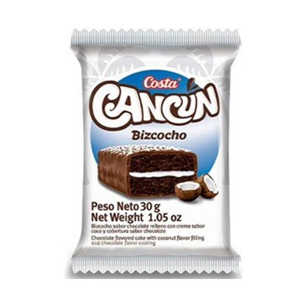 BIZCOCHO CANCUN 30 GR
