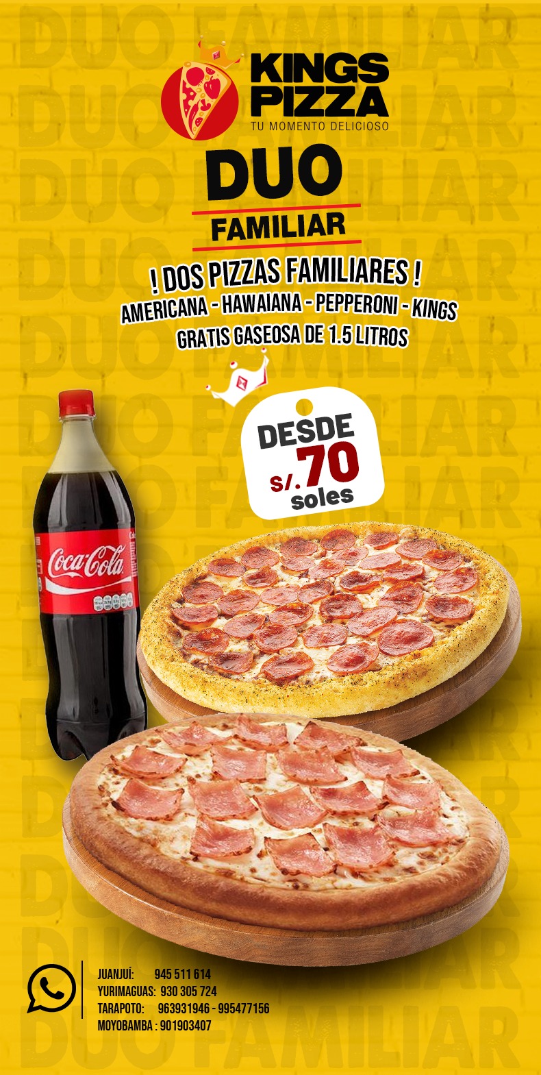 PROMOCION  DUO FAMILIAR 