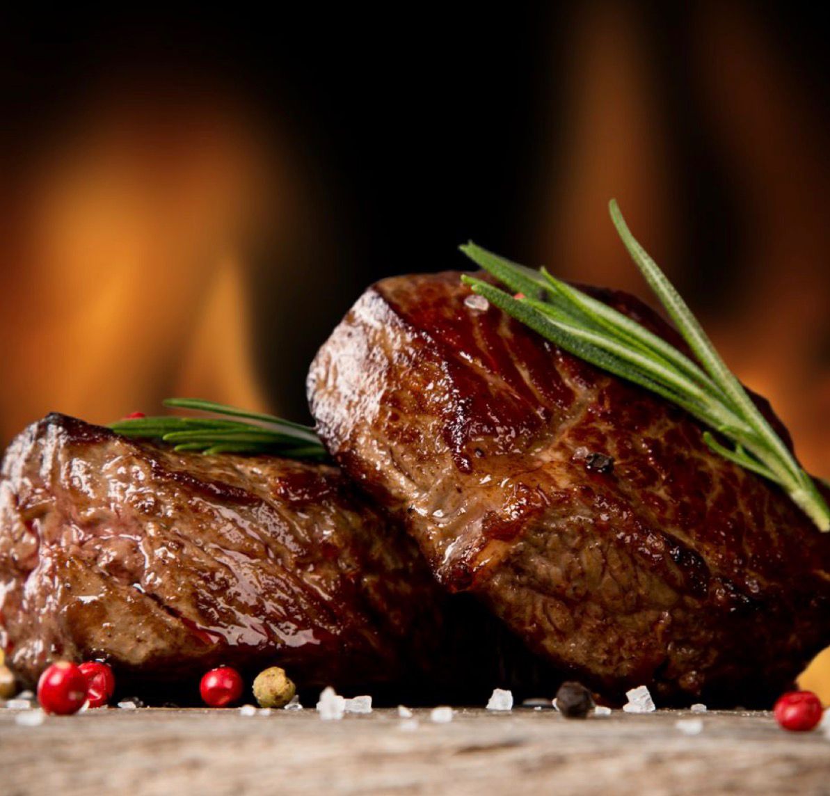 Lomo fino con ensalada