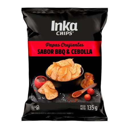 INKA CHIPS BBQ Y CEBOLLA 