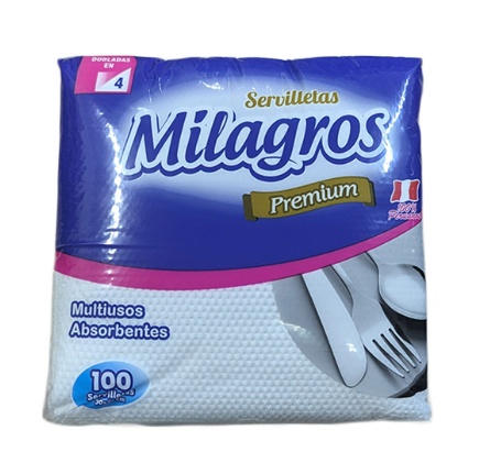 SERVILLETA MILAGRITOS PREMIUM