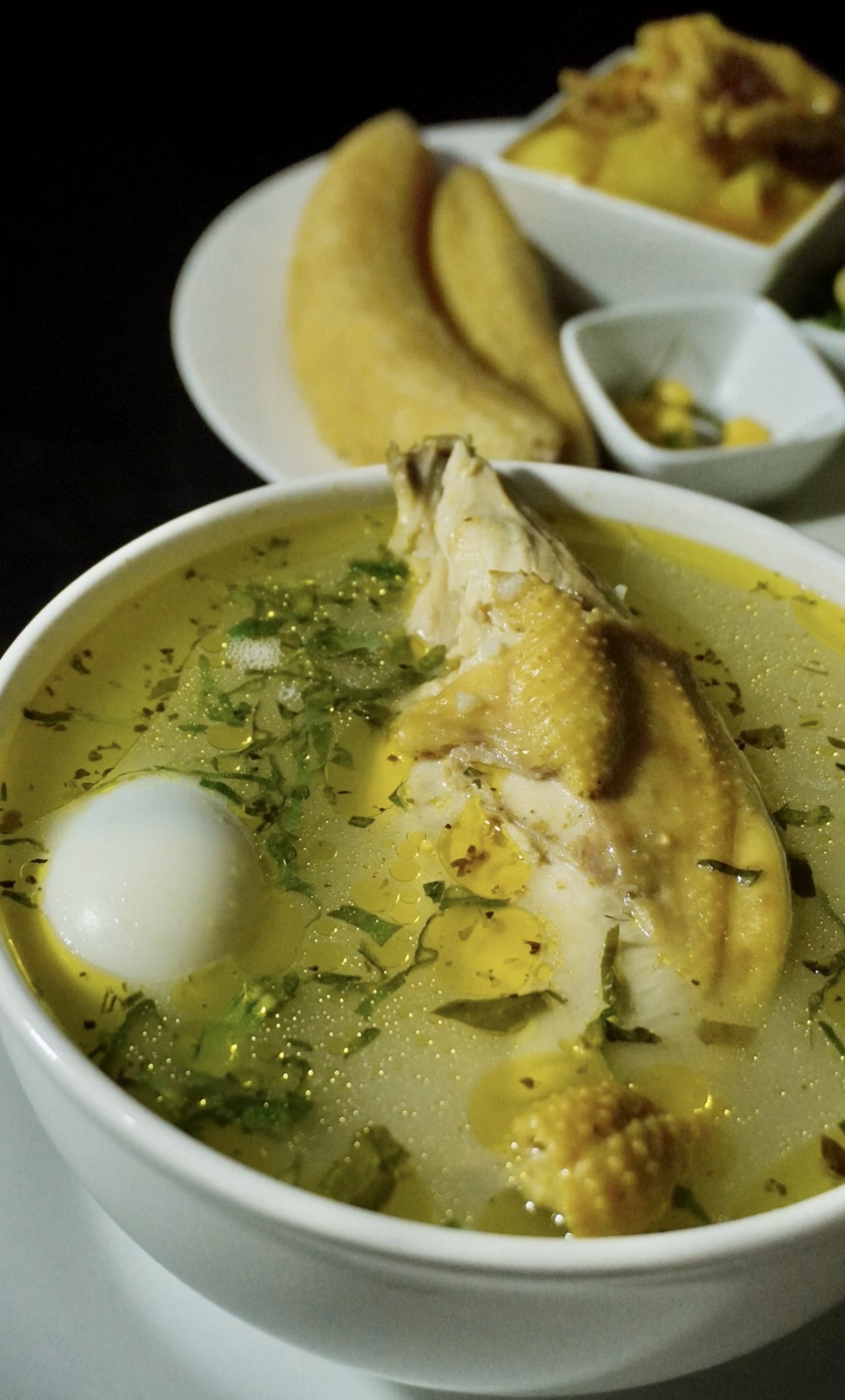 Caldo de pecho