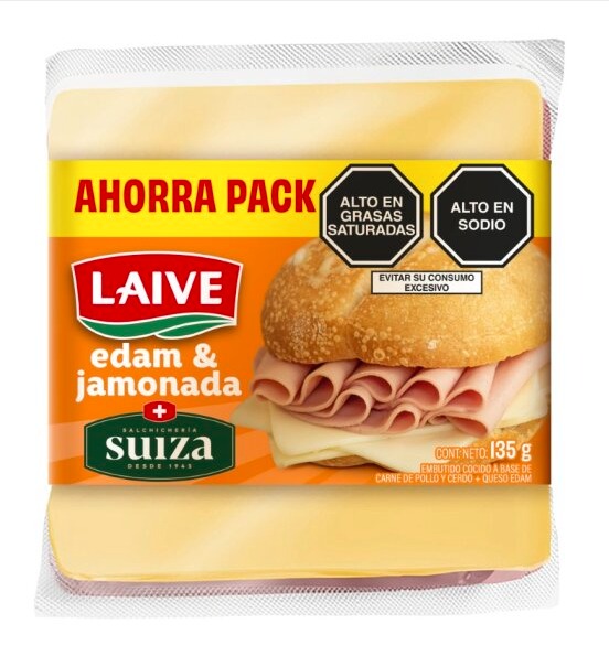 AHORRA PACK: EDAM/JAMONADA LAIVE 135G