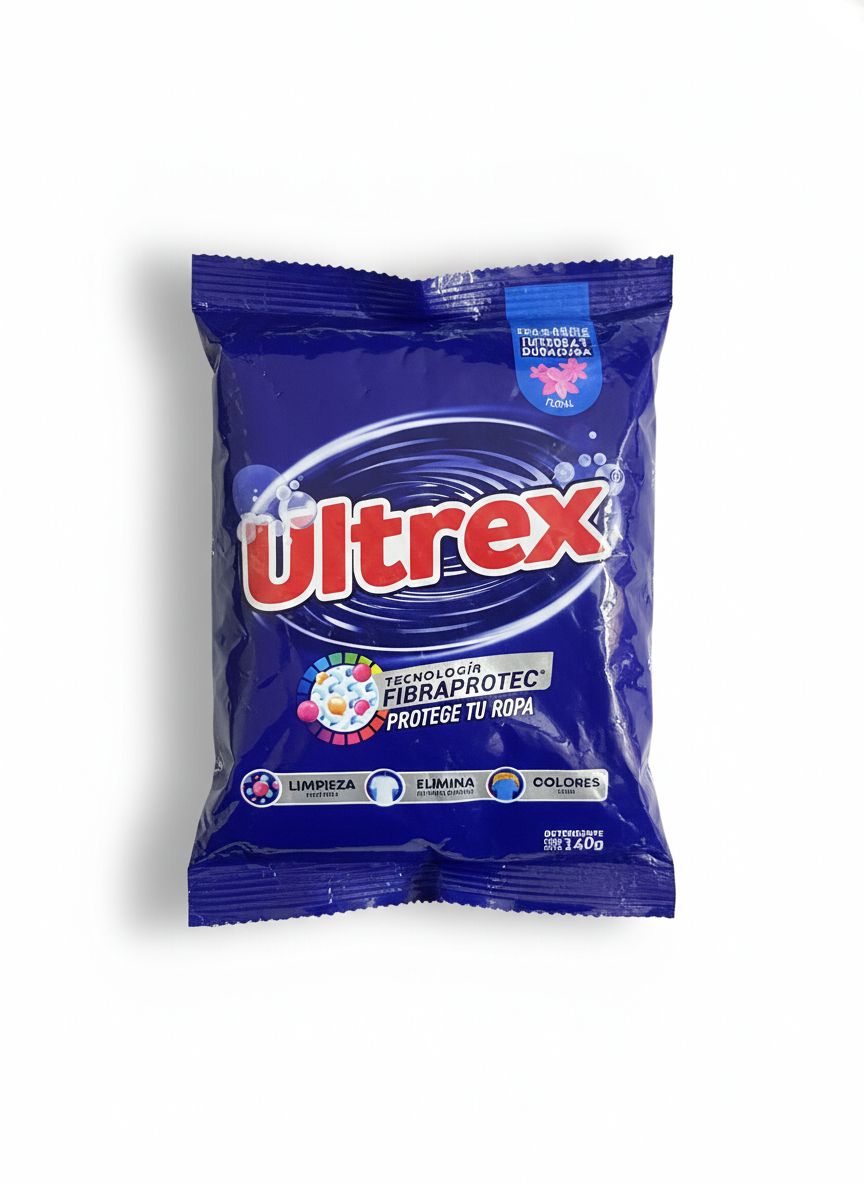DETERGENTE ULTREX PERU FLORAL 140GR