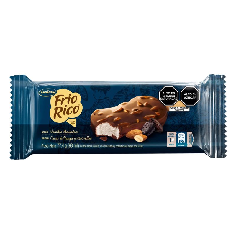 FRIO RICO VAINILLA ALMENDRAS 93ML