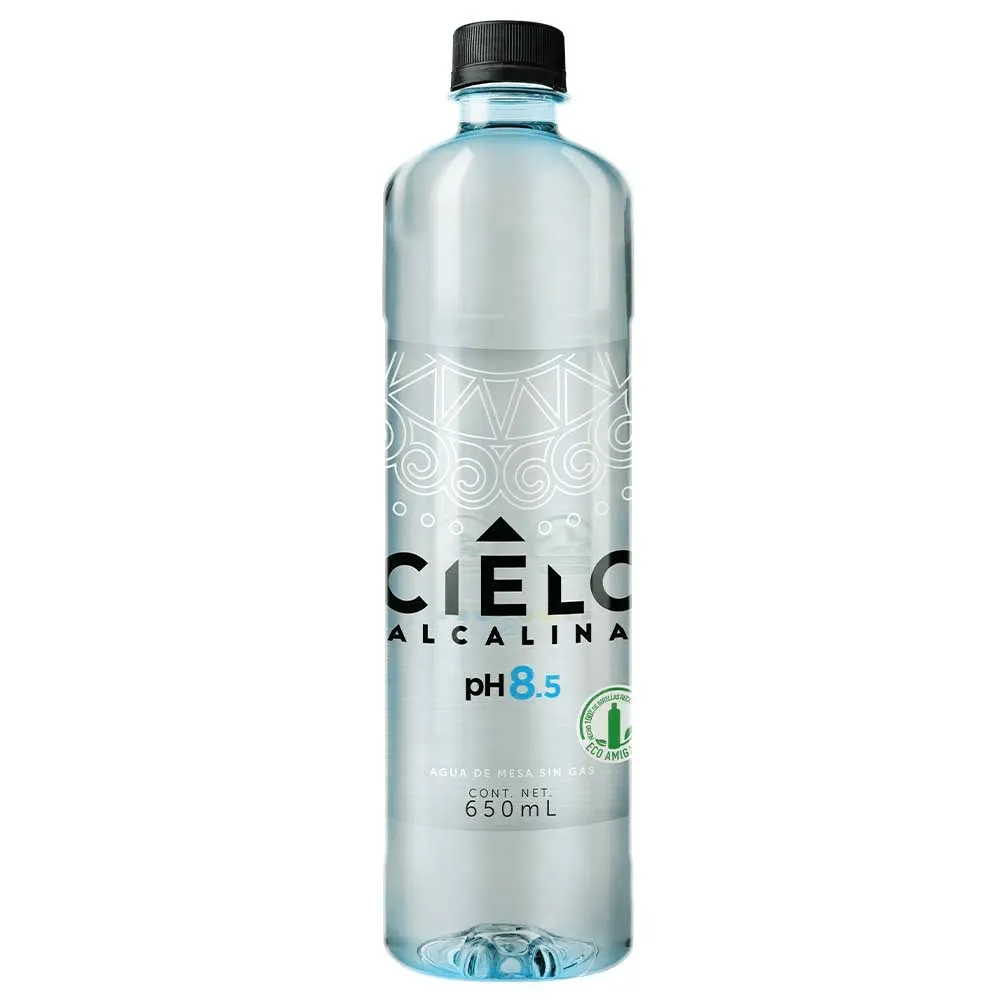 CIELO ALCALINA AGUA PET NO RETORNABLE 650ML