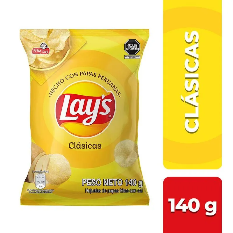 LAYS CLASICAS 140g