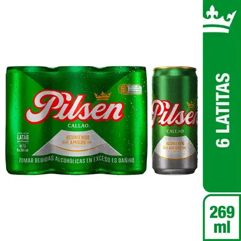 CERVEZA PILSEN CALLAO 269ML/1X6 LATA