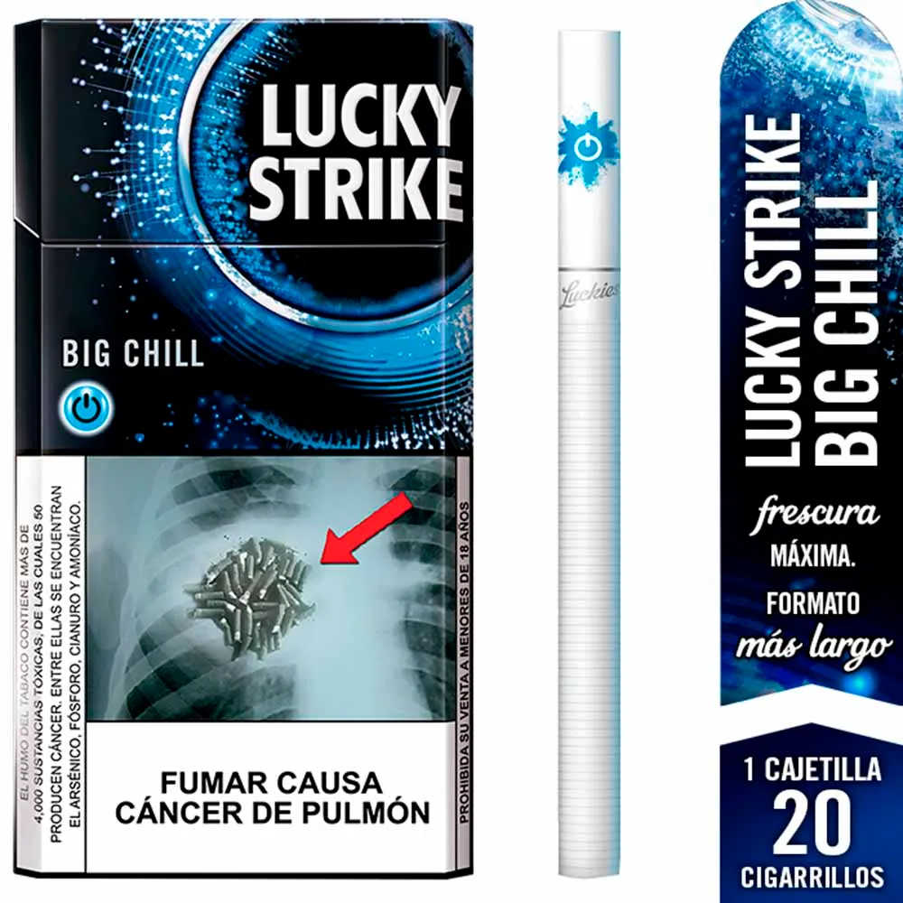 LUCKY STRIKE BIG CHILL 20UND