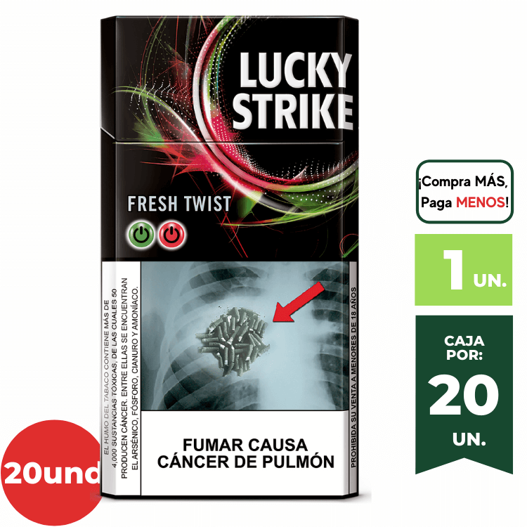 LUCKY STRIKE FRESH TWIST 20UND