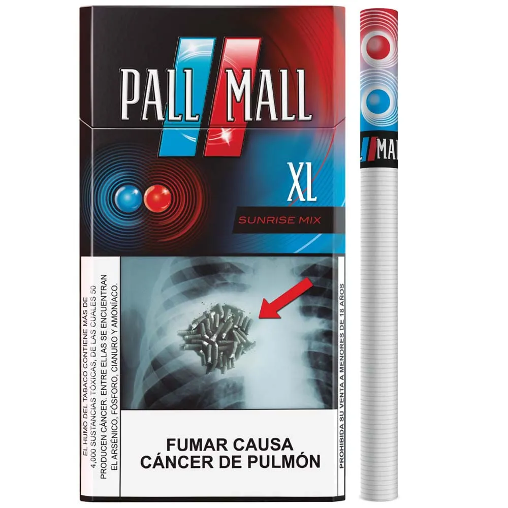 PALL MALL SUNRISE MIX XL 20UND