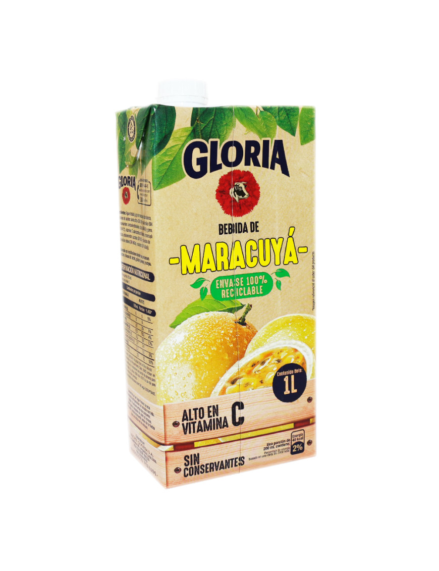 NECTAR DE MARACUYA GLORIA 1L
