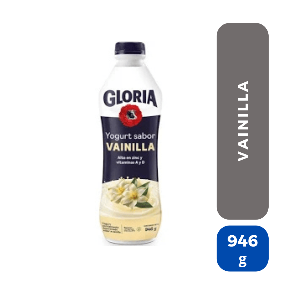 YOGURT GLORIA SABOR VAINILLA 946G