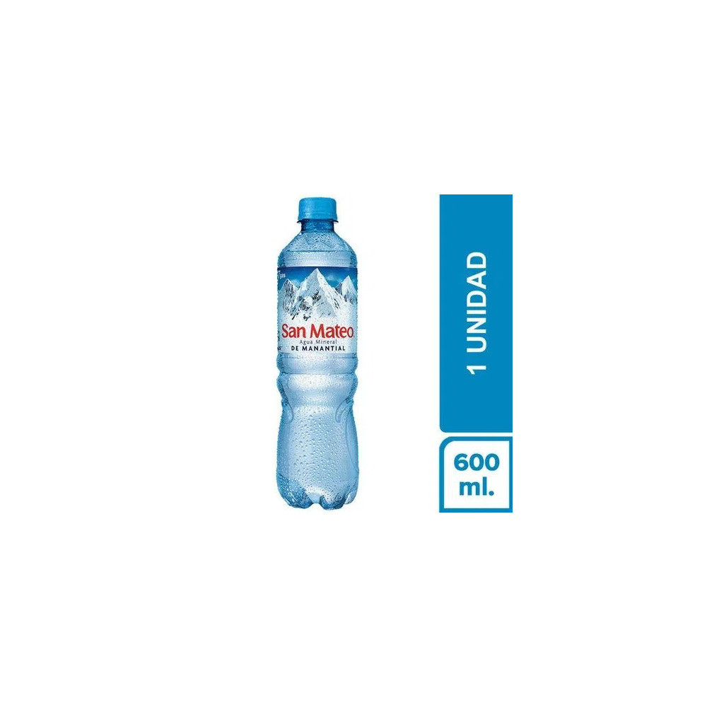 AGUAN SAN MATEO SIN/GAS  600ML