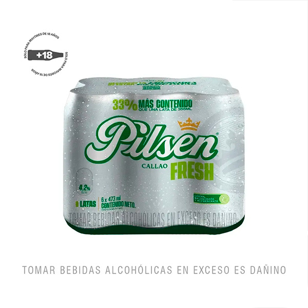 PILSEN FRESH 473 ML