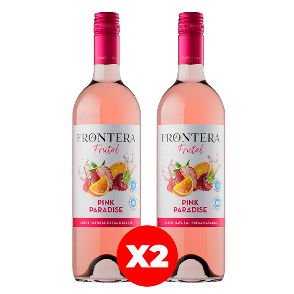 X2 FRONTERA PINK PARADISE 750 ML