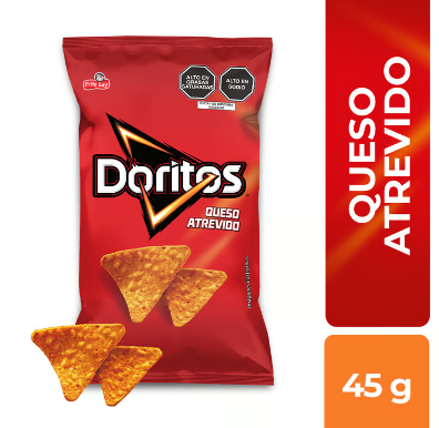 DORITOS QUESO ETREVIDO 45G
