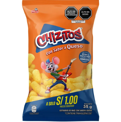 CHIZITOS DE QUESO 35G