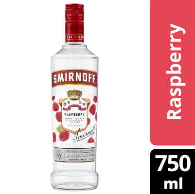 SMIRNOFF RASPERRY  750ML