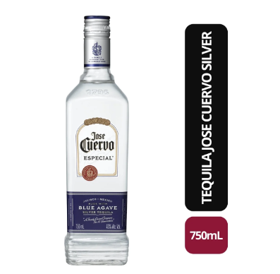 TEQUILA JOSE CUERVO SILVER 750ML