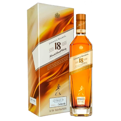 WHISKY JOHNNIE WLAKER 18 AÑOS DORADO 750ML