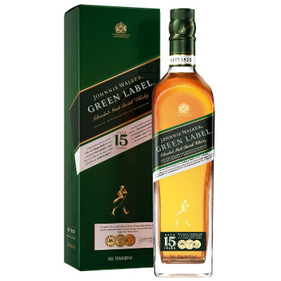 WHISKY JOHNNIE WALKER  GREEN LABEL 750ML