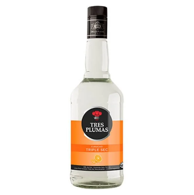 LICOR TRES PLUMAS TRIPLE SECO 700ML