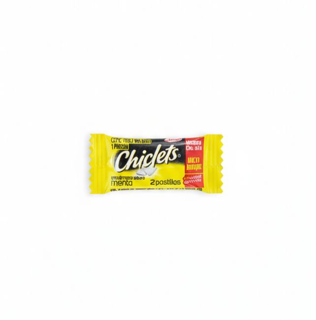 CHICLETS MENTA 2.8G