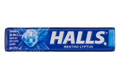HALLS MENTHOL-LYPTUS 25.2G
