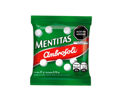 AMBROSOLI CARAMELOS MENTITAS 19G