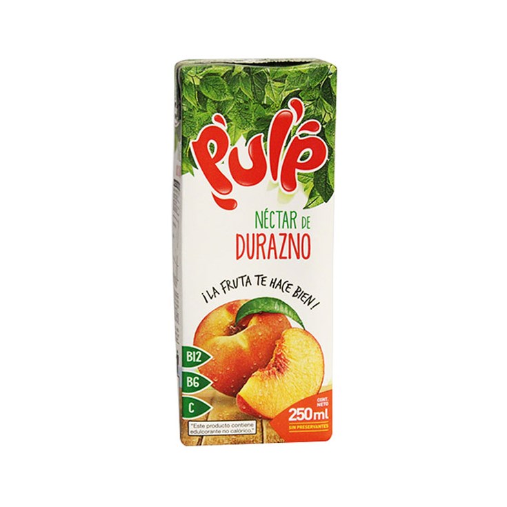 PULP DURAZNO TETRA 250ML