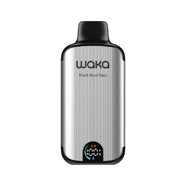 VAPE WAKA BLACK BLUE RAZZ 15 000 PUFFS