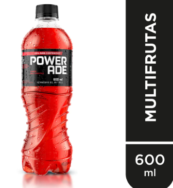 POWER ADE MULTIFRUTAS 600ML