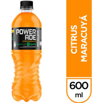 POWER ADE CITRU MARACUYA 600ML