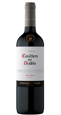 VINO CASILLERO DEL DIABLO MALBEC 750ML