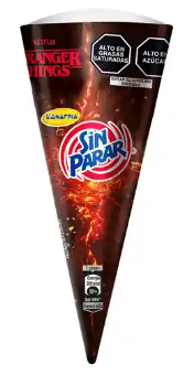 SIN PARAR HELADOS CONOS TRANGER THINGS 124ML