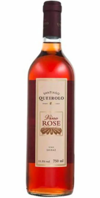 VINO SANTIAGO QUEIROLO ROSE SEMISECO 750ML