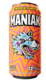 MANIAK TROPICAL SUSET  LATA 500ML